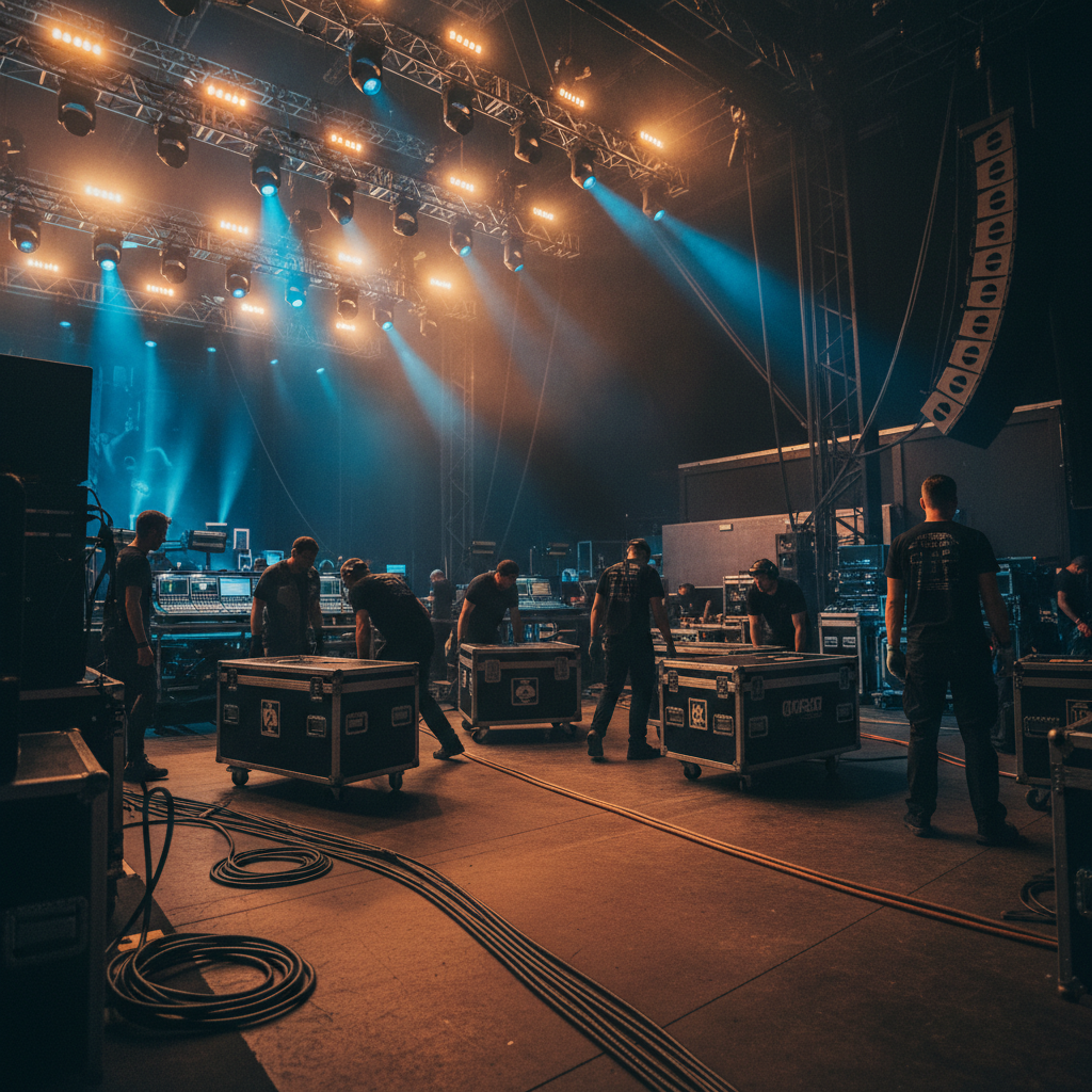 A függöny mögötti káosz mesterei: Backstage menedzsment road szemmel – borítókép