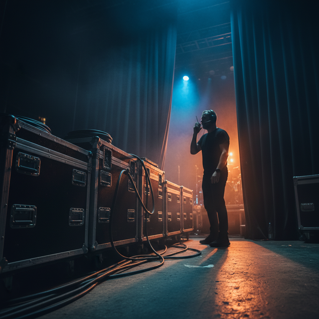 A fekete pólós istenek városa: Backstage menedzsment a kulisszák mögül – borítókép
